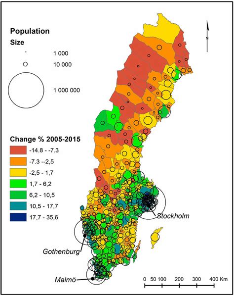 Population of Cities in Sweden 2024 .